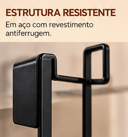 Suporte Organizador para Box 3 Andares Sem Furo