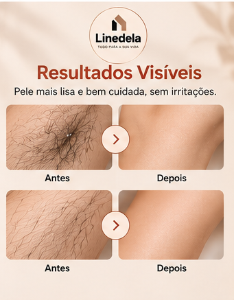 Depilador Facial Feminino 2 em 1 Elétrico Recarregável USB para Sobrancelhas Buço Nariz e Rosto